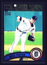 Doug Fister Detroit Tigers 2011 Topps Update Black #US63 SN /60