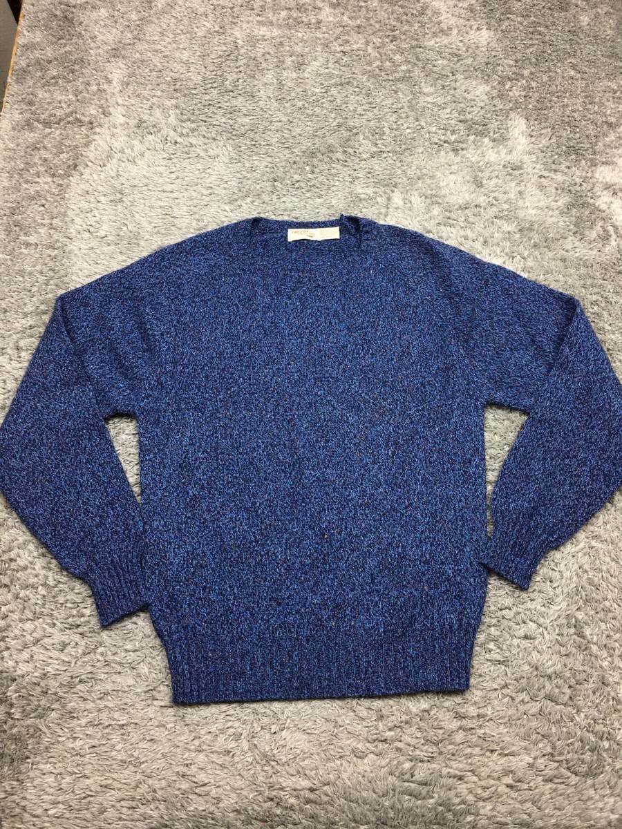 Pantalon de jogging en laine mélangée · Bleu Marine · Habillé | Massimo