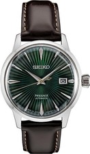Seiko Men's Presage Automatic Green Dial Watch - SRPD37