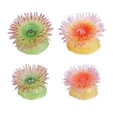 Lifelike Sea Anemone Fish Tank Decoration Educational Toys Marine Animals Animal