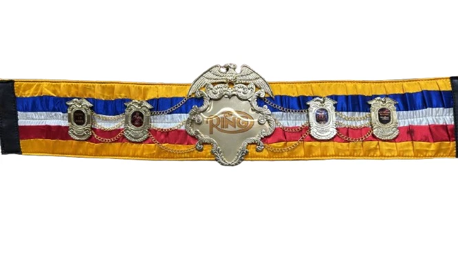 Cinturón Título Réplica Boxeo Canelo vs Crawford Nuevo Talla Adulto Foto 3 de 4