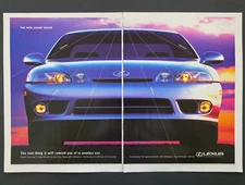 1998 PRINT AD LEXUS SC300 "The New 290 HP Coupe"