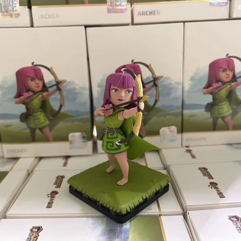 In Stock Supercell Original Clash of Clans Archer wizard Clash Royale 4-inch.
