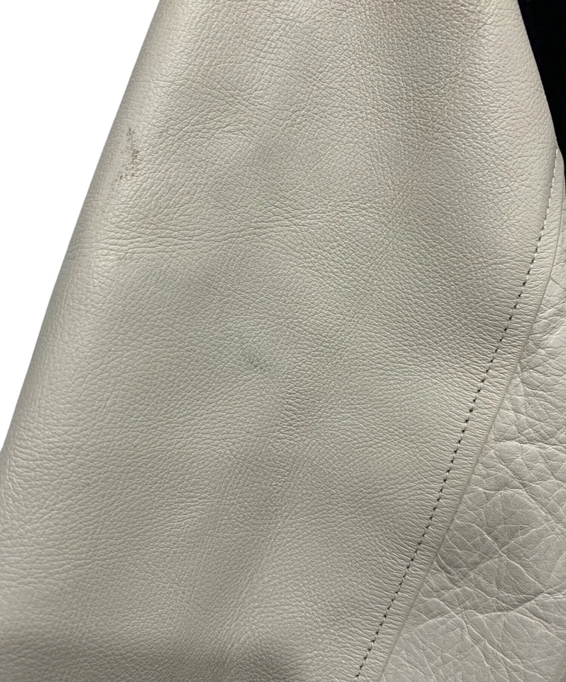 uniform experiment Stadium jacket Size: 4 White x navy Men UE-156014 - Image 4 of 4