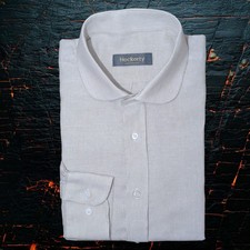 Camicia panna Hockerty su misura 16 41 sartoriale vestibilità elegante business