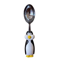 Vintage Style Penguin Ice Cream Scoop Stainless Steel Novelty Animal Kitsch fun