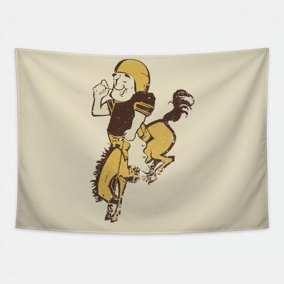 Denver Broncos Football 3x5 ft Retro Classic Logo Flag - NFL Gift Best Banner