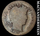 1894 Barber Dime- Silver- Semi Key Better Date No Reserve #J811