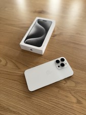 Apple iPhone 15 Pro Max - 256GB - White Titanium - Unlocked