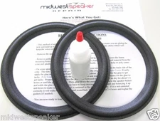 JBL LE8 LE8T PR-8 - 8" Woofer Refoam Kit - Speaker Foam Repair- FREE US SHIPPING