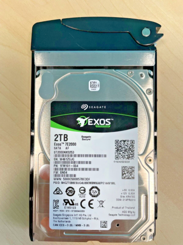 Seagate 2TB 7.2K SATA Hard Drive 2.5" 6G HDD - ST2000NX0253 - Picture 1 of 5