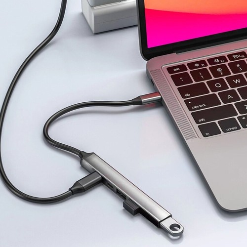 Hubs 5 en 1 Type C avec Charge PD60W,2xUSB2.0 USB3.0 USB C 10Gbps pour Ordinateurs Portables - Photo 3/8