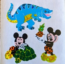 sandylion stickers Mickey Mouse Dinosaur Prismatic 1 MOD