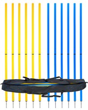 Slalomstangen-Set 12 Stk., 32mm, 180cm, mit T...