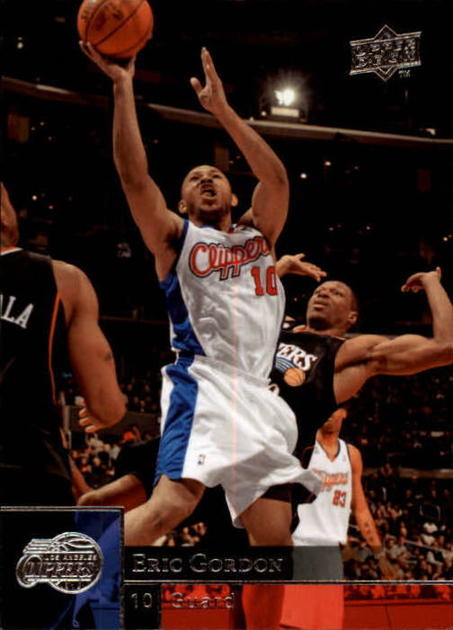 2009 10 Upper Deck #73 Eric Gordon Los Angeles Clippers NM NBA Trading Card