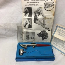 Vintage Paasche Airbrush Set in Original Plastic Box