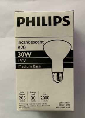 Philips 819215 - 30R20 30W  130V  Reflector Flood Light Bulb (1 Pack)