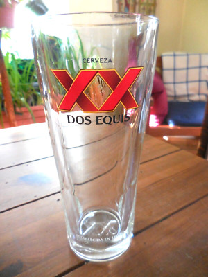 Dos Equis full pint Beer Glass
