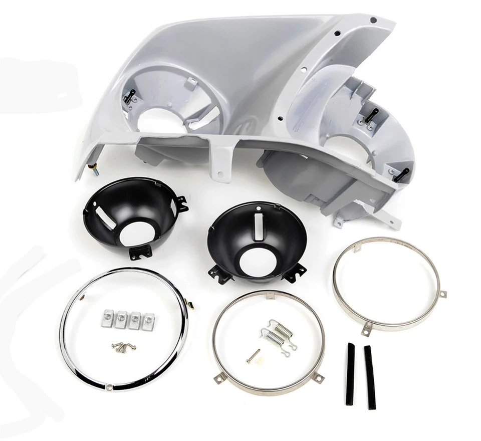 ¡Nuevo! Ford Mustang 1969 conjunto de canastilla de faros delanteros extensión de guardabarros derecho Foto 4 de 4