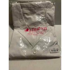 ALL HEART WHITE LAB COAT Medical Nursing lap coat new In Package