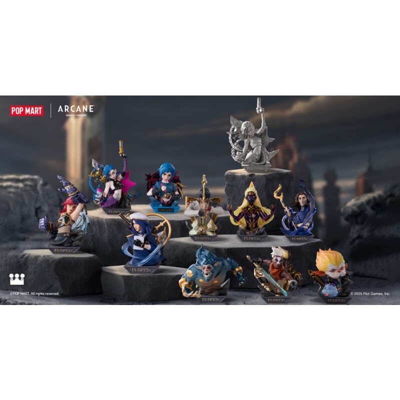 Genuine X League of Legends Arcane Figure Series Blind Box Figure