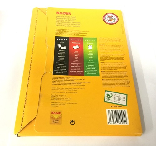 KODAK Premium Photo Paper A4 Size Instant Dry Gloss 280 g/m 40 sheets - 第 3/3 張圖片