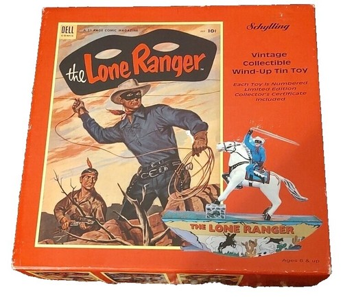 VINTAGE GABRIEL MARX 1973 LONE RANGER HORSE SILVER UNUSED - IN