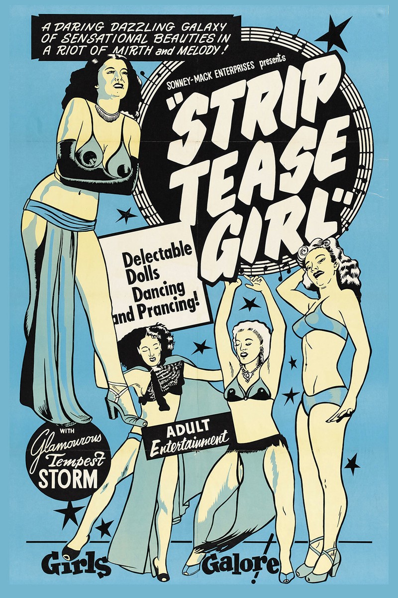 Replica Vintage Burlesque Poster Entertainment Theater Poster Your