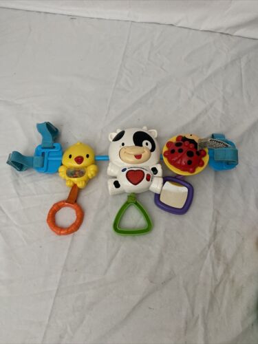 VTech Baby On-the-Moove Activity Bar Developmental Car Seat Toy Sounds Farm - Picture 4 of 8