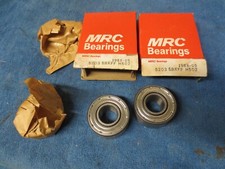 Lot of 2 MRC / SKF 5203 A-2Z TN9/C3 Ball Bearing Double Shields USA
