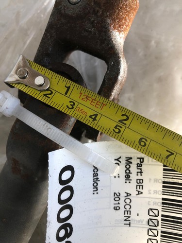 2019 HYUNDAI ACCENT 3.6L Sedan Steering Column Intermediate Steering Shaft OEM - Picture 8 of 14