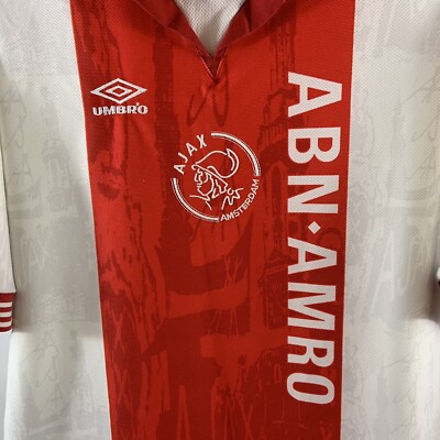 Ajax Home Football Shirt 1996/97 Adults XXL Umbro D300 | eBay