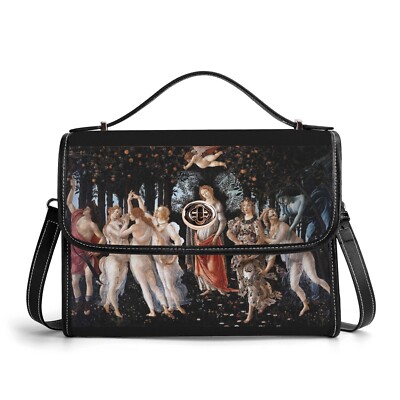 Botticelli Primavera Genuine Leather Handbag Pocketbook Renaissance Bag Fine Art