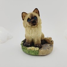 Vintage 1994 Himalayan Cat Kitten Wind Up Mouse Book End