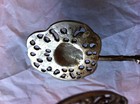 Vtg Fish Pastry Tongs Cherub Angel Sandwich Dinner Serveware Flowers Italy Old — photo 10