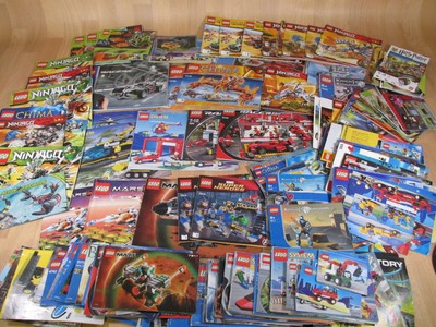 LEGO, über 150 Bauanleitungen, aus Sammlung, Konvolut