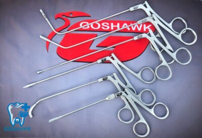 Fess Instruments Set Endoscopic Sinus Surgery 6 Pcs ENT Instrument Set German