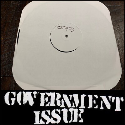 GOVERNMENT ISSUE The Fun Just Never Ends LP Vinyl Failed Test Press-Minor Threat