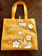 Divinity Boutique Reusable Tote Bag, 12"x12" Psalm 1054 New with Tag