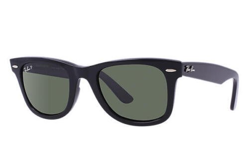 RAY BAN 2140 ASTE NERO ORIGINAL TEMPLES RAY BAN 2140 BLACK WAYFARER - Picture 2 of 4
