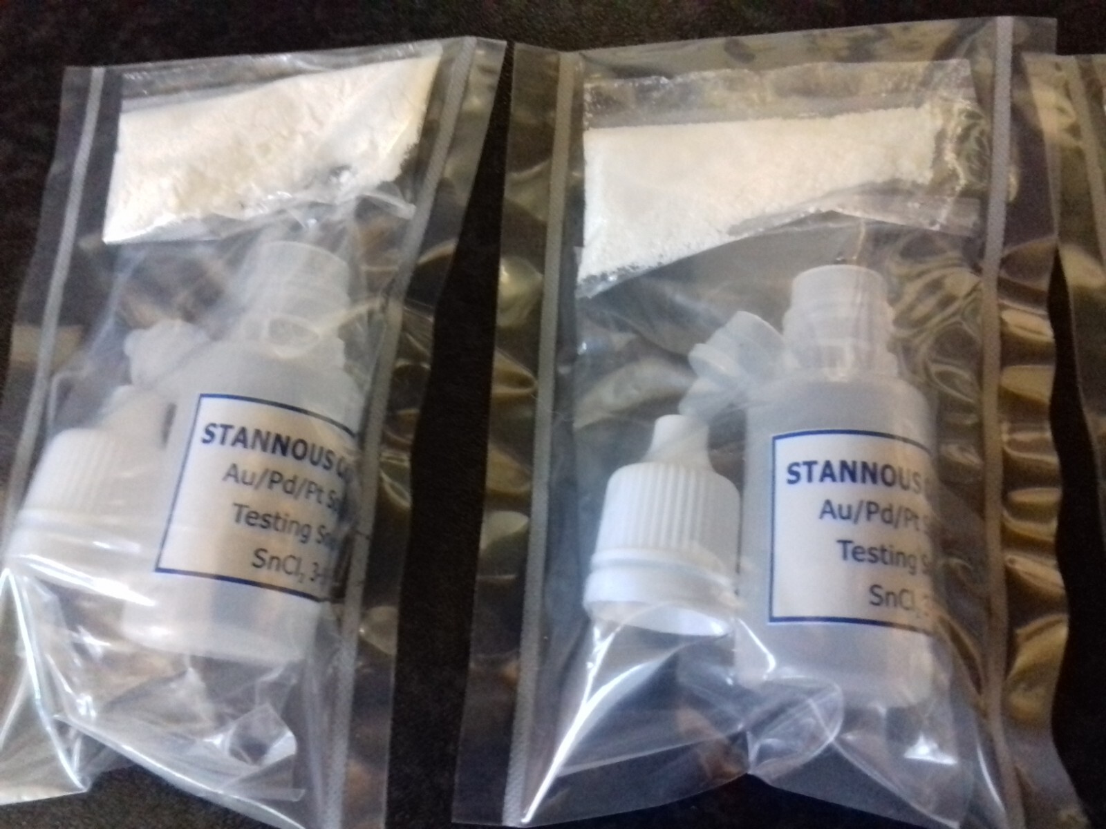 Gold Platinum Palladium Spot test kit Stannous chloride kit eBay