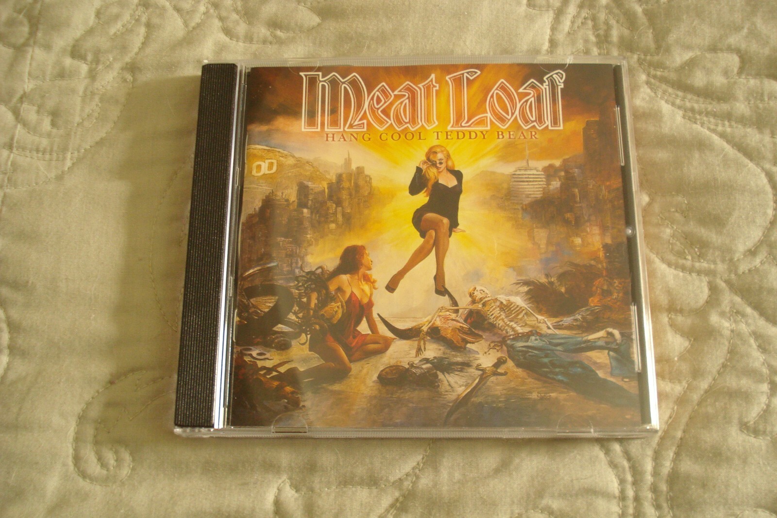 "Hang Cool Teddy Bear" by Meat Loaf (CD, May2010, Roadrunner Records