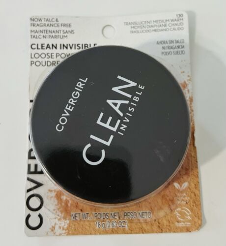 Covergirl Clean Invisible Loose Powder Translucent Medium Warm Shade #130