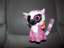 Ty Beanie Boos LeeAnn the Lemur NEW 6 Inch