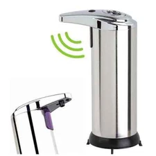 Stainless Touchless Handsfree Automatic IR Sensor LiquidSoap Dispenser Xmas Gift