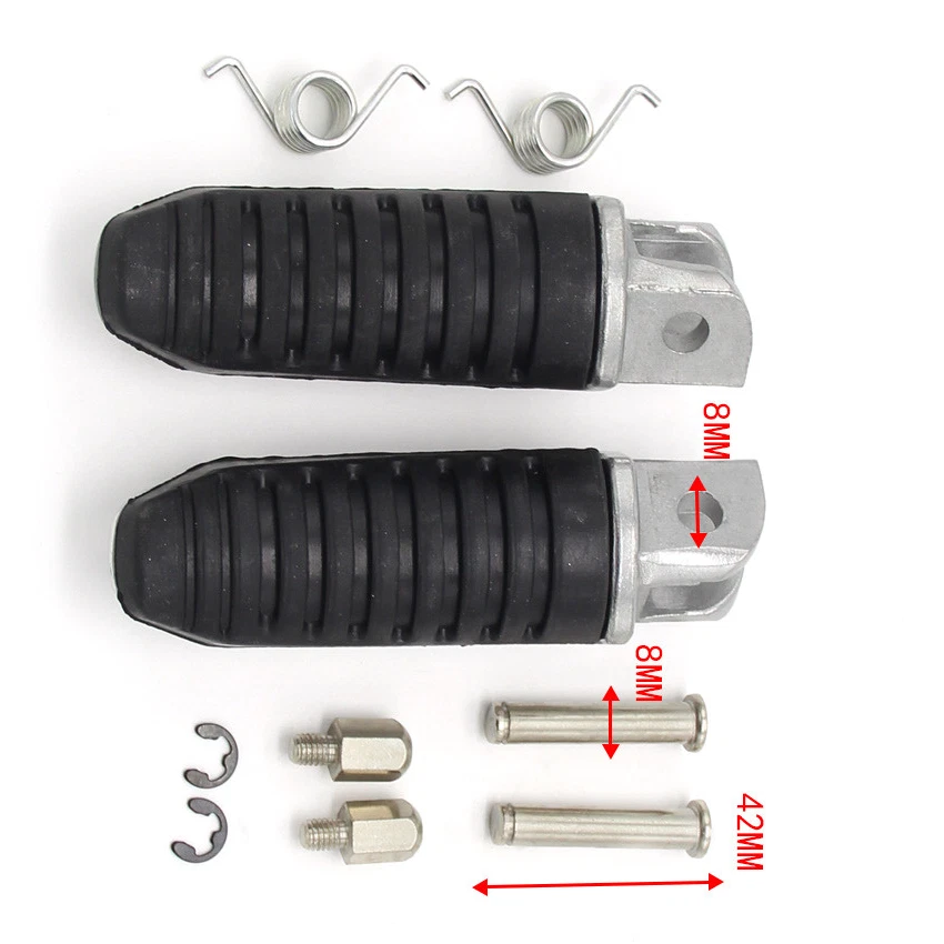 Front Footrest Foot Pegs For Suzuki GSX-R250 13-2015/ GSX-S750 GSXS750 2015-2016 - Imagem 3 de 4