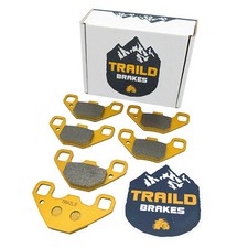 Traild Polaris RZR 170 2009-2016 Ceramic Brake Pad Set Front & Rear