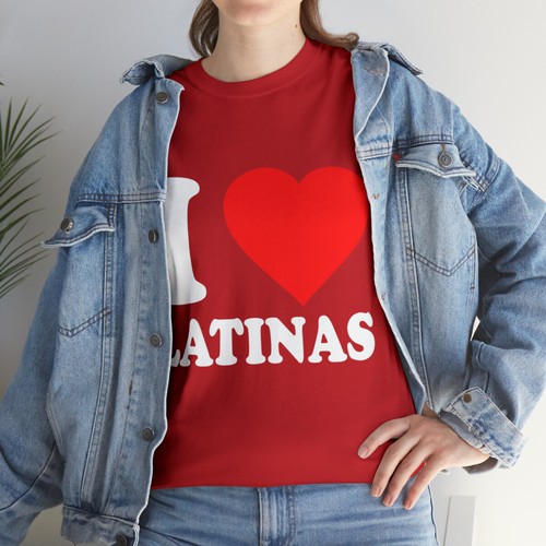 I Love Latinas Grafik T-Shirt, S-5XL - Bild 46 von 49