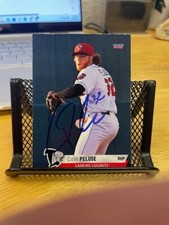 Colin Peluse Signed Autographed 2021 Lansing Lugnuts Team Set Card A's
