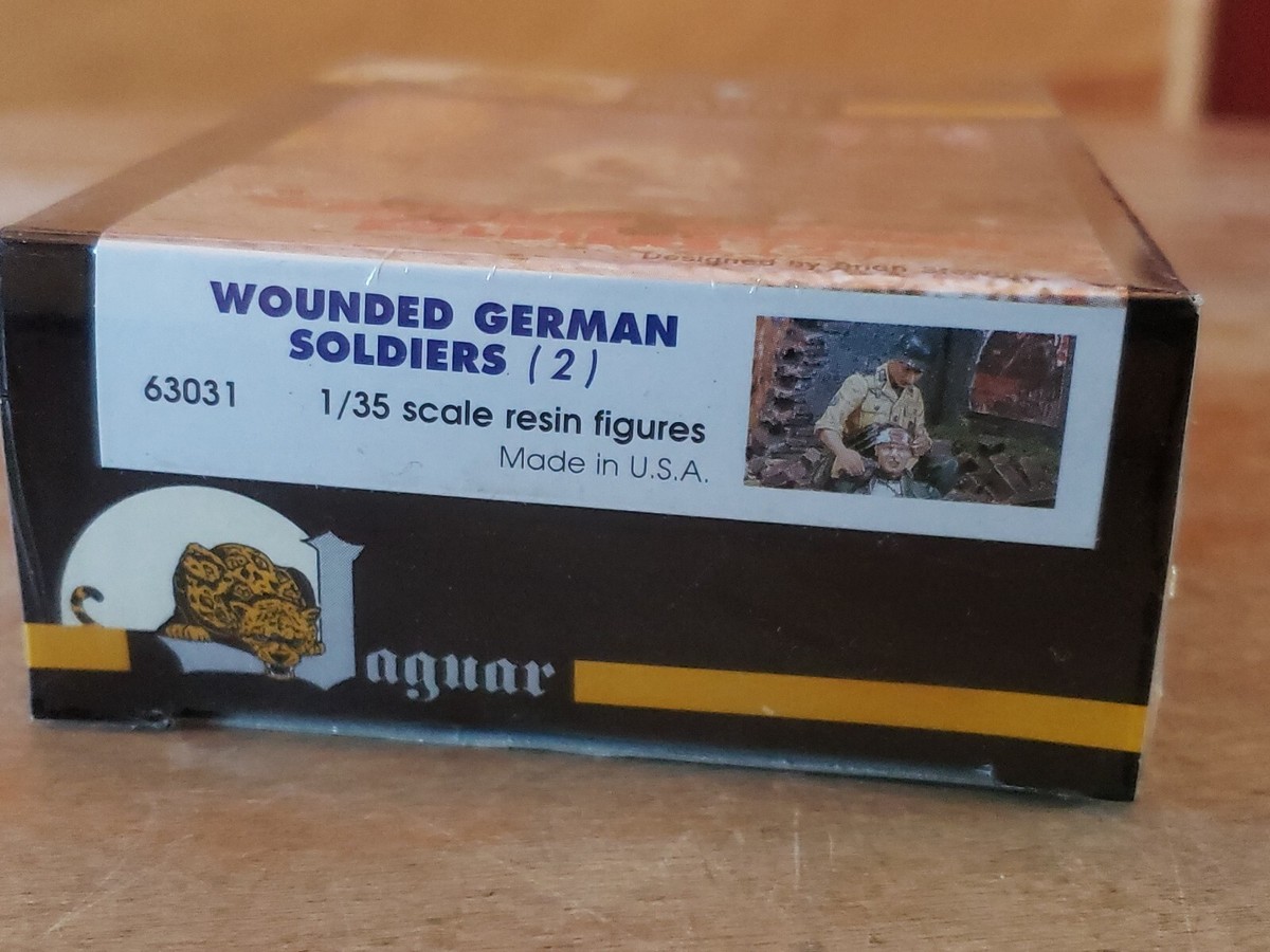 Maquettes Résine 1/35 Hobby Fan - 2 Soldats Allemands + Base - Thème Guerre WW2